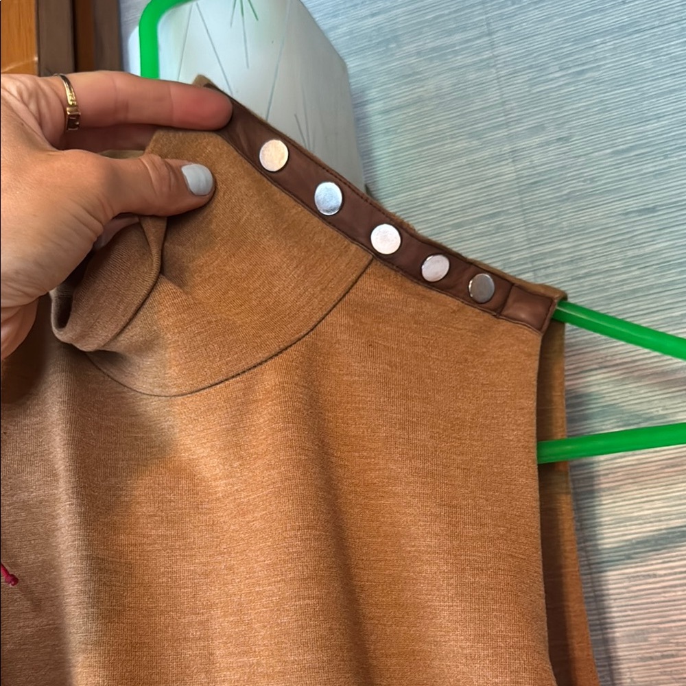 Ralph Lauren Tan Sleeveless Sheath Dress For Work View 5